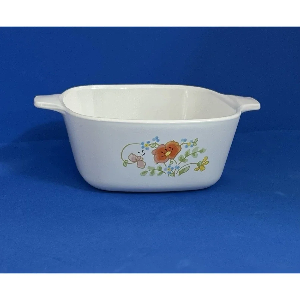 Classic Small CorningWare Wildflower Lane Baking Dish, P43-B‎ 700ML